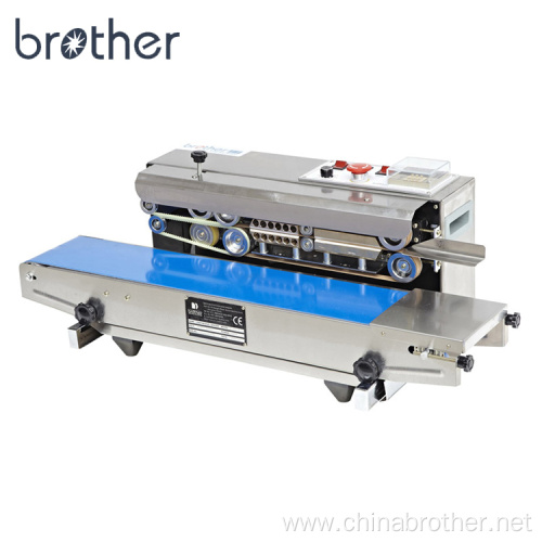 Horizontal continuous band sealer Pouch Heat Sealing Machine